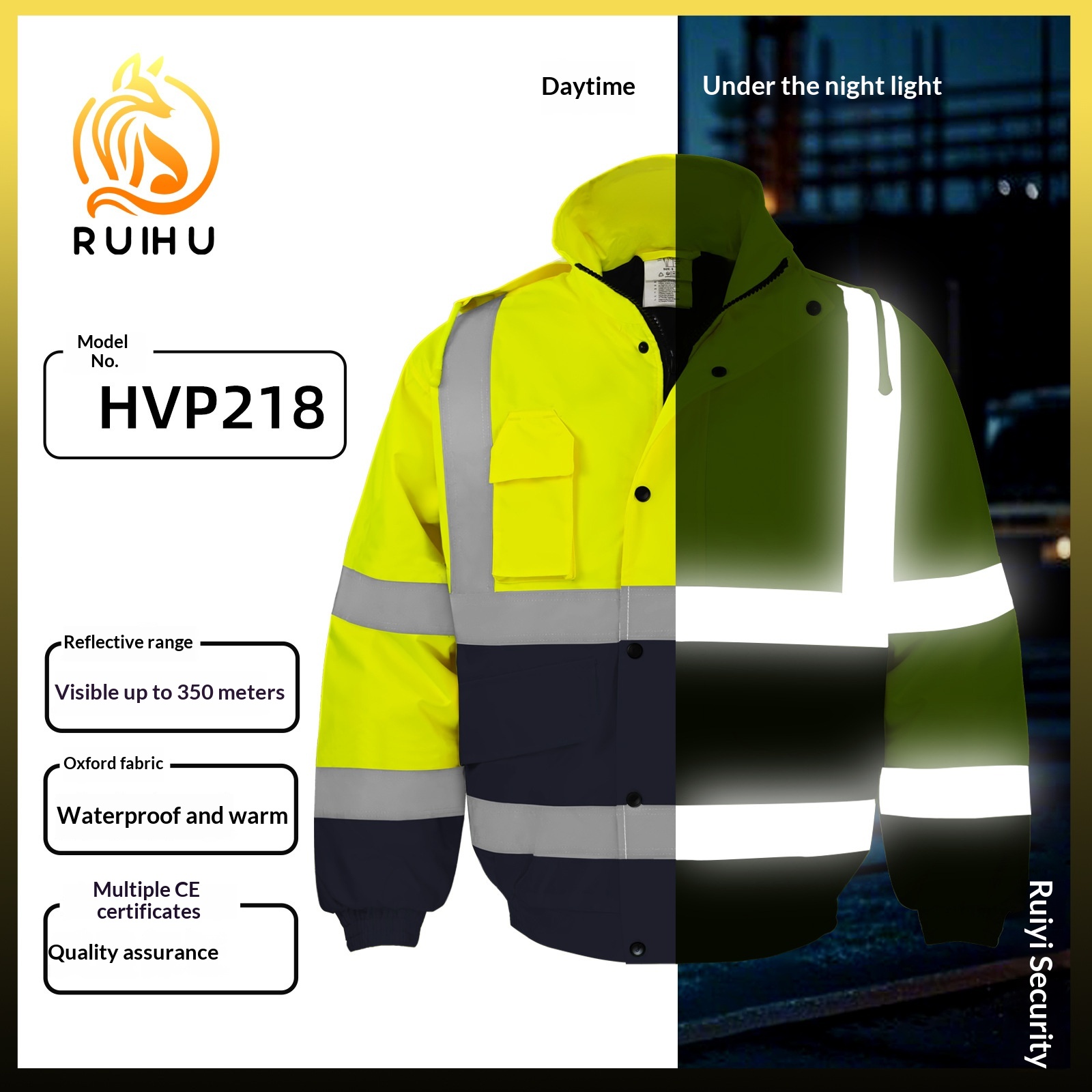 Winter Clothing Pk - Зимняя теплая куртка повышенной видимости для